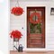 Artificial Flowers for Outdoors Fake Spring Flowers UV Resistant No Fade Faux Plastic Flowers for Hanging Planters Window Patio Porch Yard Garden Home Indoor Outside Summer Decorations(Red)